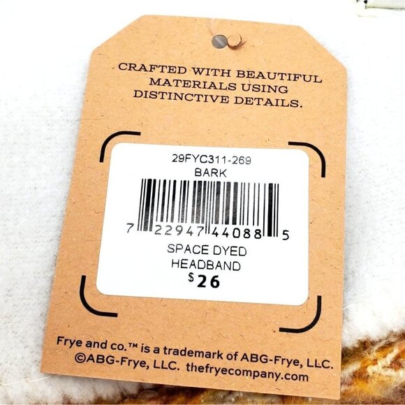 Frye and Co. Space Dyed Knit Headband Color Bark - Picture 5 of 7